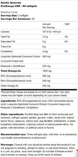 ProOmega CRP | With Curcmin and Glutathione - 90 Гел капсули - Feel You