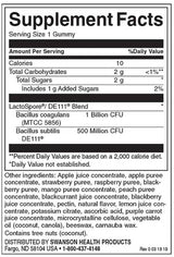 Probiotic Gummies - Fruity Frenzy 1.5 Billion CFU 90 желирани бонбони - Feel You