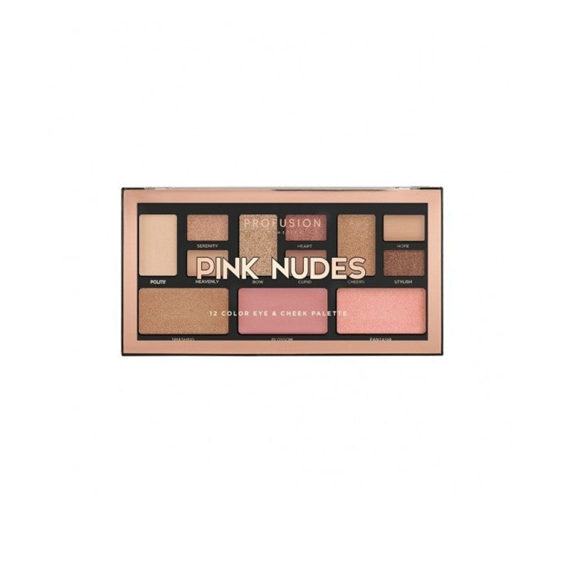 Profusion, Mini Artistry, Eyeshadow Palette, Pink Nudes, 12 Shades, 1.5 g *Tester - Feel You