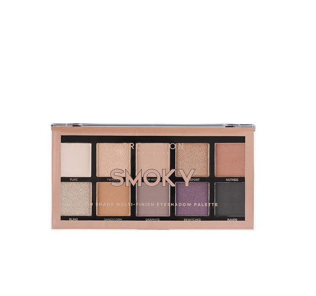 Profusion, Smoky, Eyeshadow Palette, 10 Shades, 25 g - Feel You
