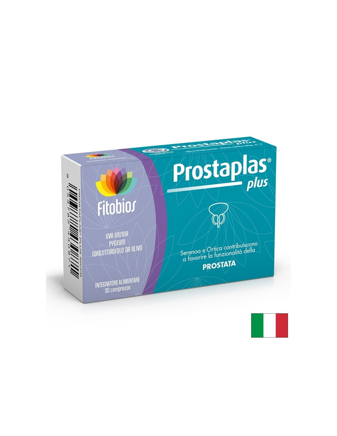 Prostaplas Plus - Сао палмето 225 mg + Коприва 125 mg + Мечо грозде 125 mg – Здрава простата и уринарен комфорт, 30 таблетки - Feel You