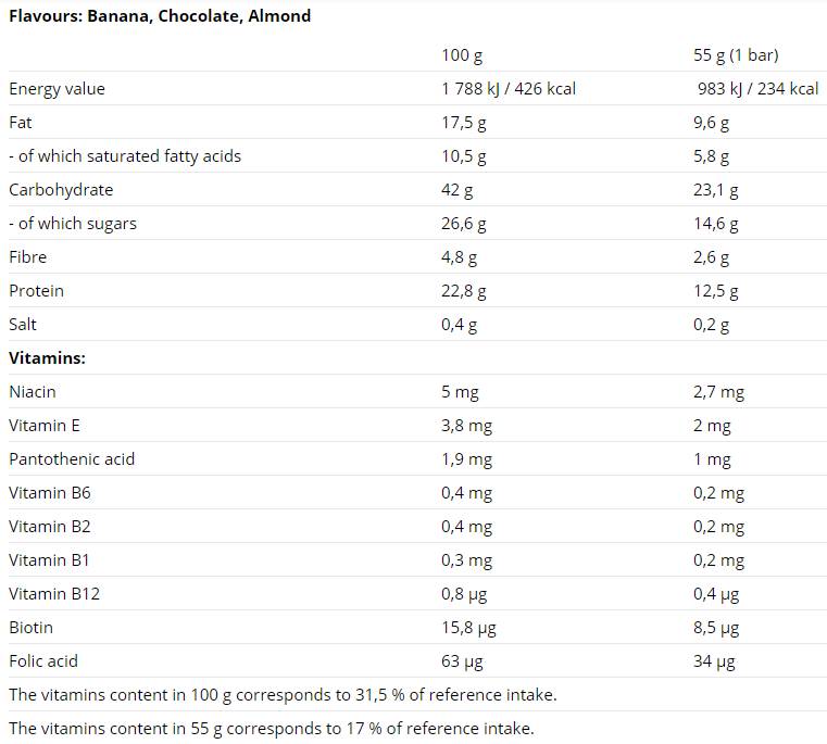 Protein Bar 55g - 24 x 55 грама - Feel You