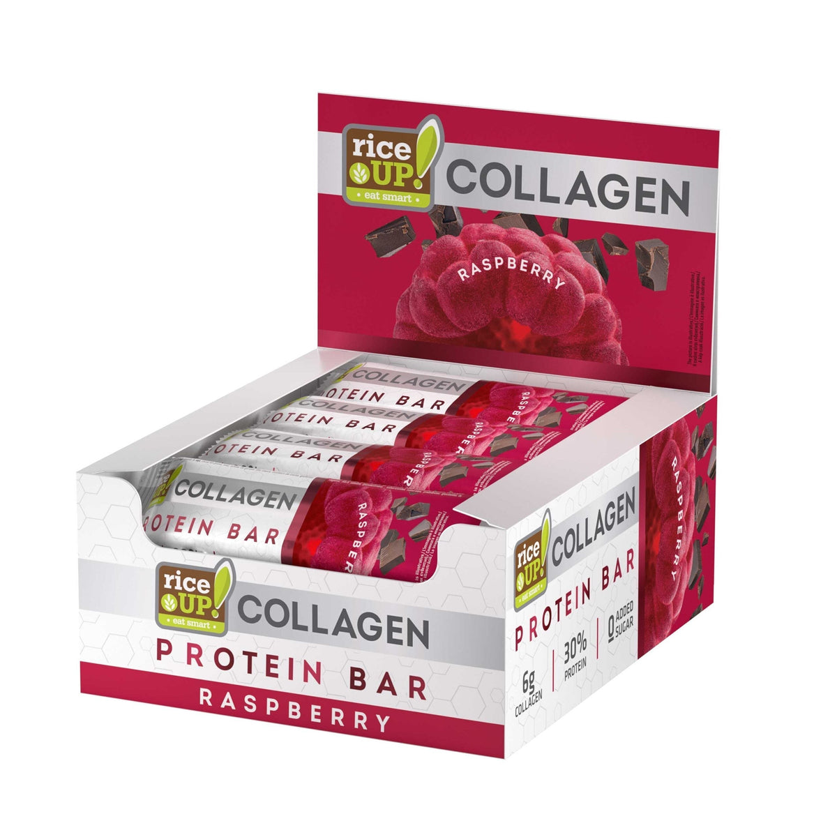 Protein Bar with 6g Collagen & No Added Sugar - 12 x 50g