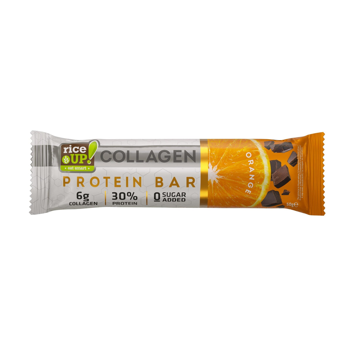 Protein Bar with 6g Collagen & No Added Sugar - 50g - Feel You
