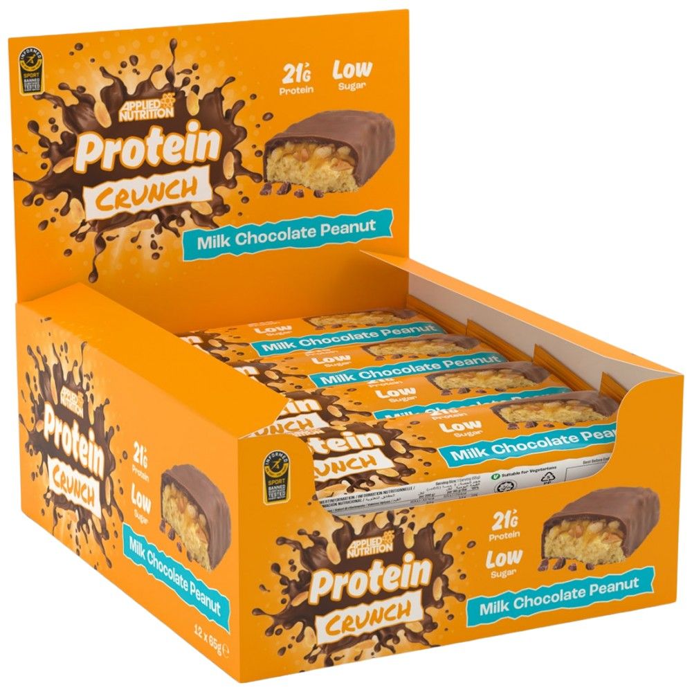 Applied Protein Crunch Bar - 12 x 65 грама - Feel You