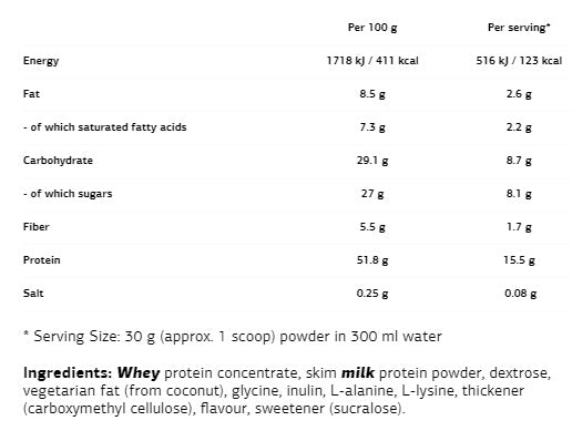 Protein Milkshake - 0.500 kg - Feel You
