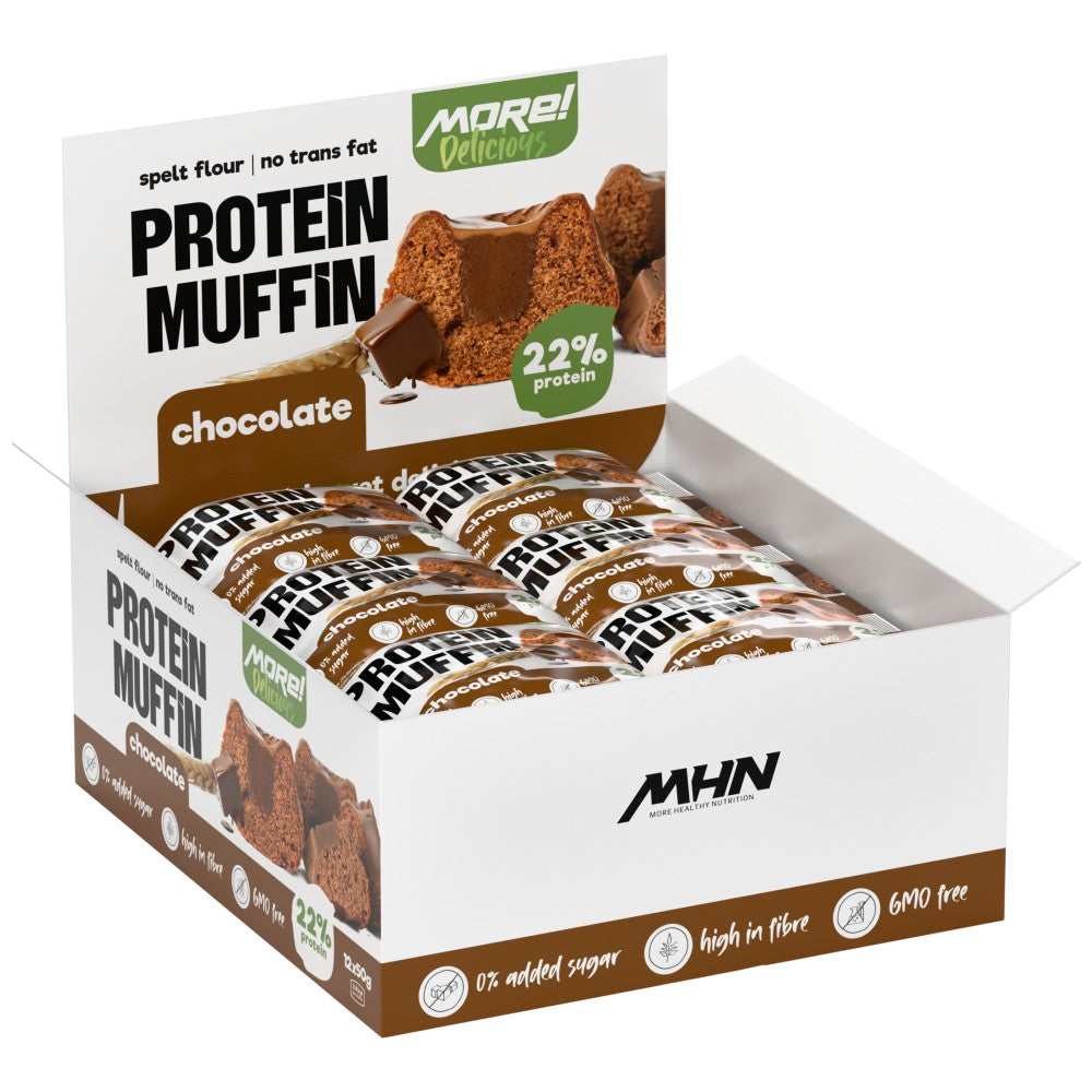 Protein Muffin with Zero Added Sugar | New Improved Formula - 12 x 50 грама - Feel You