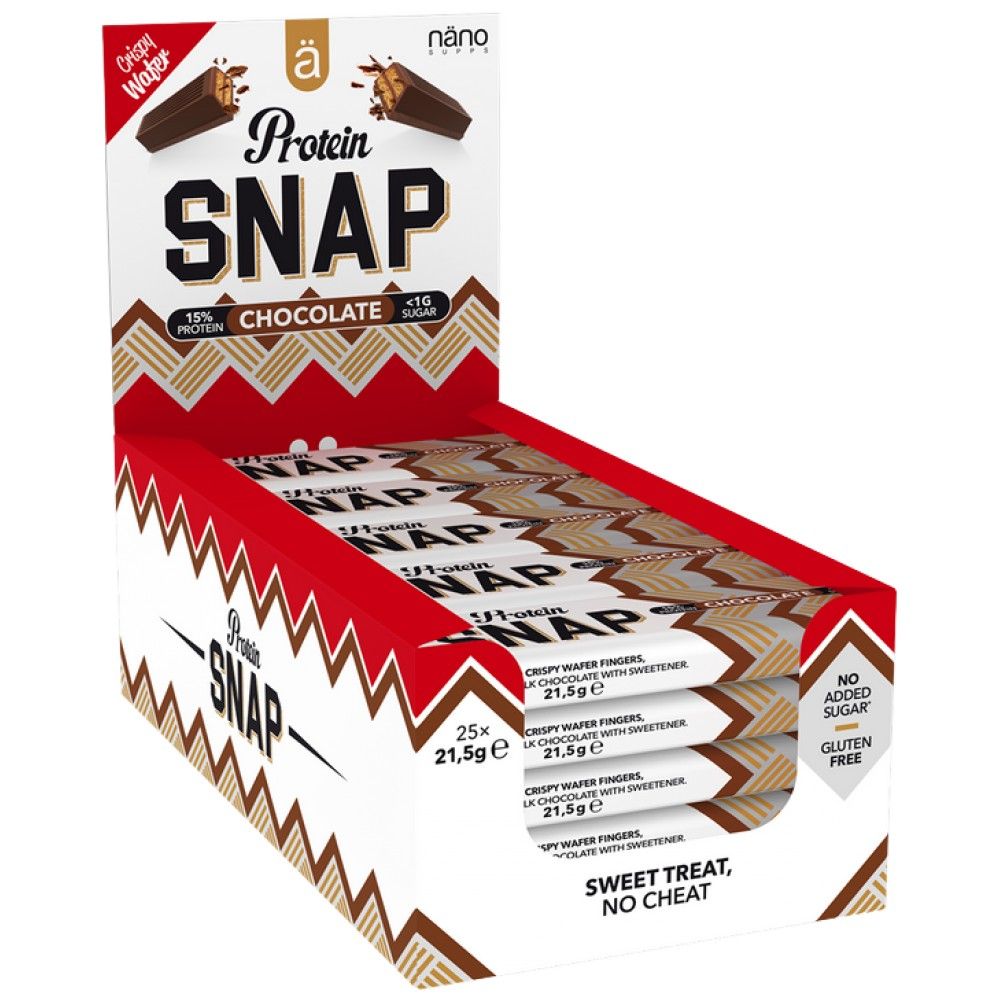 Protein Snap | Low Sugar Crispy Bar - 25 x 21.5 грама - Feel You