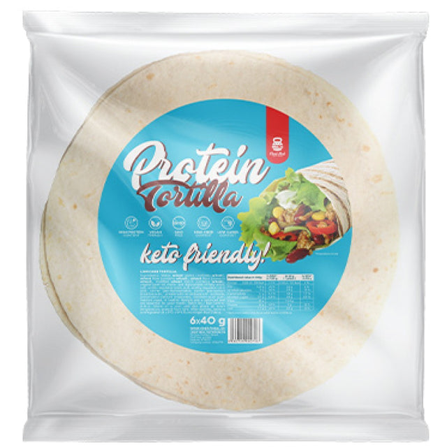 Protein Tortilla | Low-Carb High-Protein ~ Keto Friendly Wraps - 6 x 40 ( 240 ) грама - Feel You