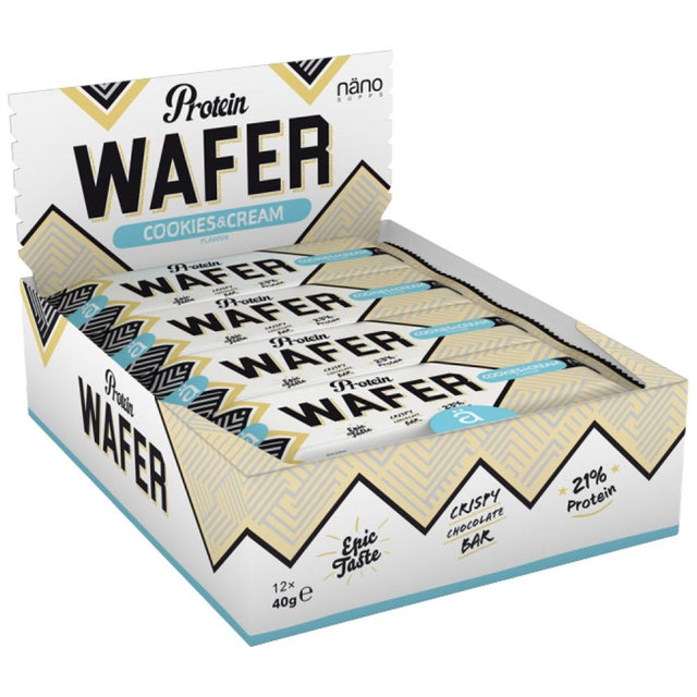 Protein Wafer | with Low Sugars - 12 x 40 грама - Feel You