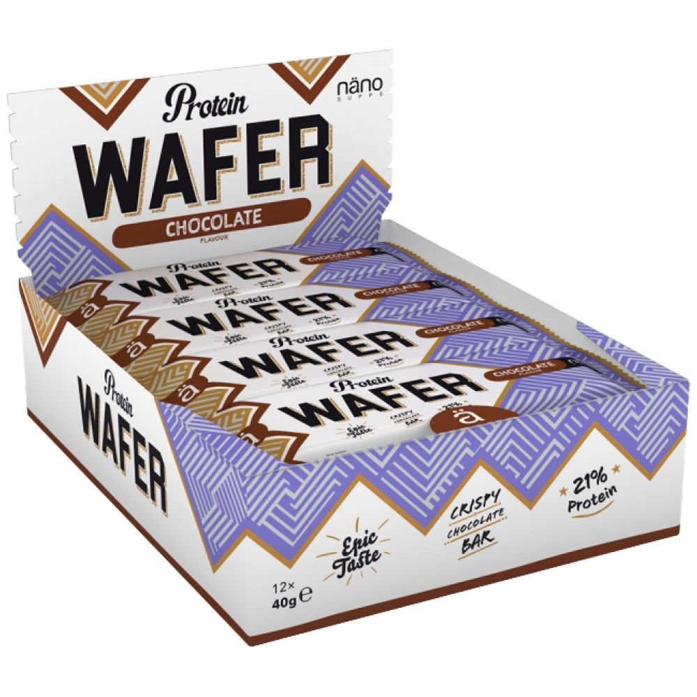 Protein Wafer | with Low Sugars - 12 x 40 грама - Feel You