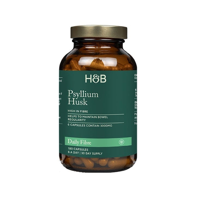 Псилиум хуск фибри (Psyllium Husk) 500mg 200 капсули, HB - Feel You