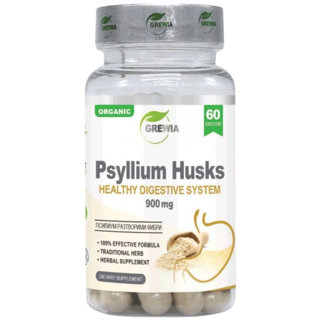 Psyllium Husks 900 mg - 60 капсули - Feel You
