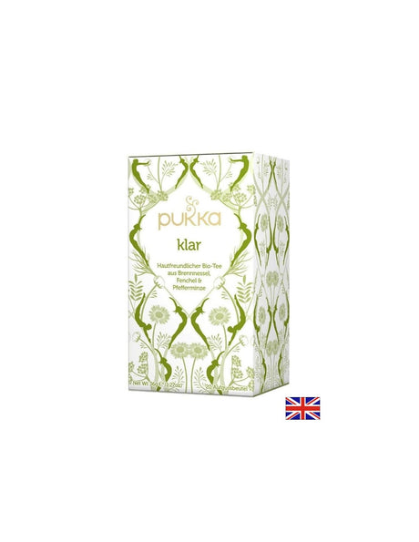 Билков чай с копър, коприва, мента, глухарче, женско биле и алое вера Био - Pukka, 20 филтърни пакетчета - Feel You