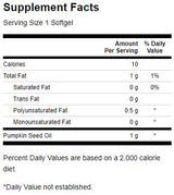 Pumpkin Seed Oil 1000 mg - 100 Гел капсули - Feel You