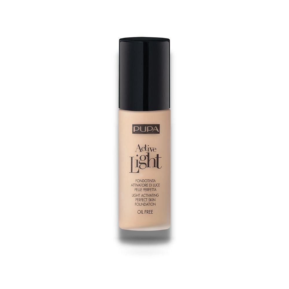 Pupa, Active-Light, Oil Free, Illuminating, Liquid Foundation, 050, Golden Beige, 30 ml - Feel You