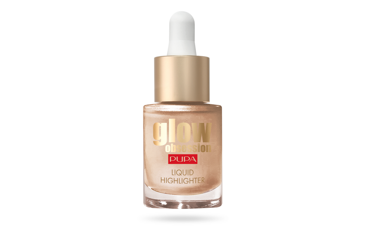 Pupa, Glow Obsession, Paraben-Free, Illuminating, Liquid Highlighter, 003, For Face, 13.5 ml *Tester - Feel You
