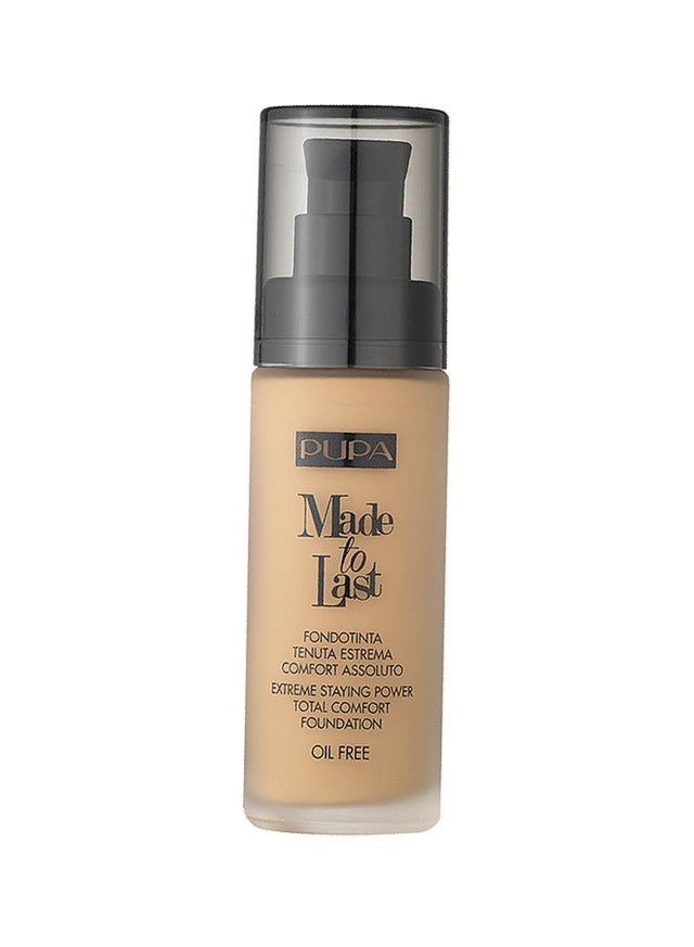 Pupa, Made To Last, Paraben-Free, Long Lasting, Liquid Foundation, 03, Dark Ivory, 30 ml - Feel You
