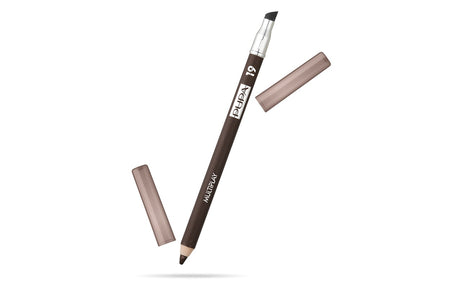 Pupa, Multiplay, Double-Ended, Eyeshadow & Kajal Eyeliner 2-In-1, 19, Dark Earth, 1.2 g *Tester - Feel You