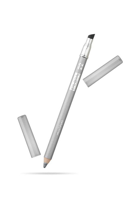Pupa, Multiplay, Double-Ended, Eyeshadow & Kajal Eyeliner 2-In-1, 22, Pure Silver, 1.2 g - Feel You