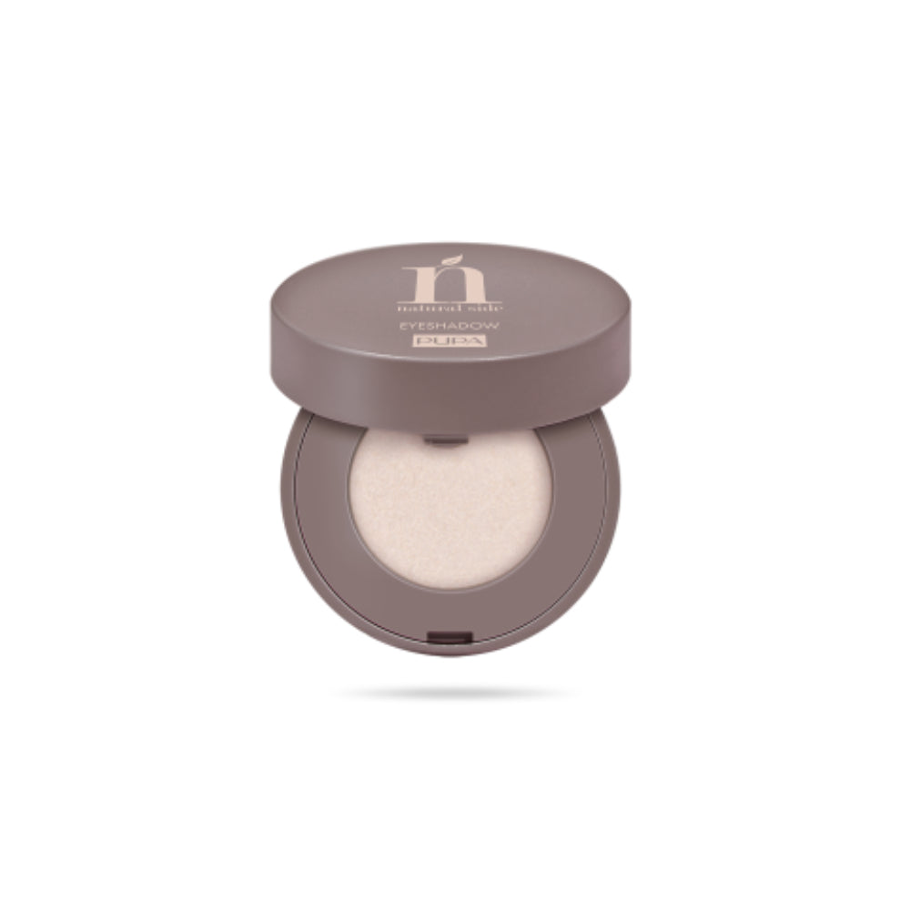 Pupa, Natural Side, Satin Finish, Eyeshadow Powder, 03, Silky White, 2 g *Tester - Feel You