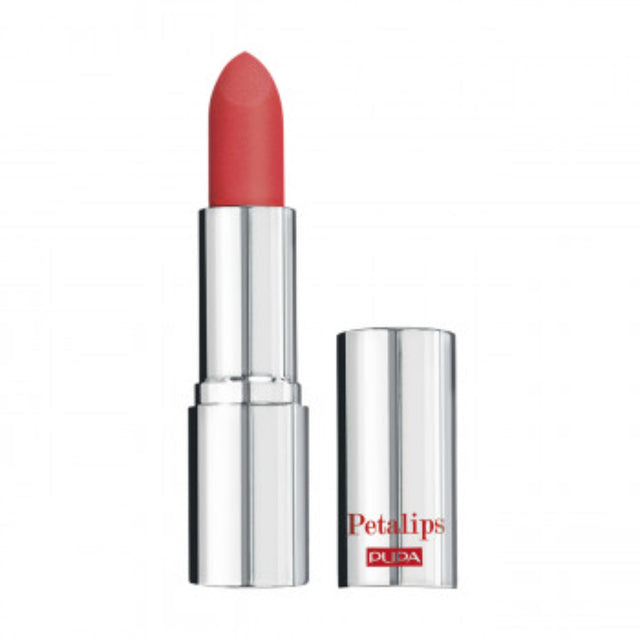 Pupa, Petalips, Paraben-Free, Matte, Cream Lipstick, 014, Wild Poppy, 3.5 g - Feel You