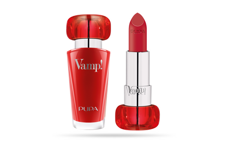 Pupa, Vamp!, Paraben-Free, Volume, Cream Lipstick, 202, Lovely Cherry, 3.5 g - Feel You