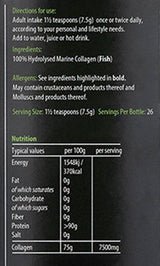 Pure Marine Collagen Powder - 200 грама - Feel You