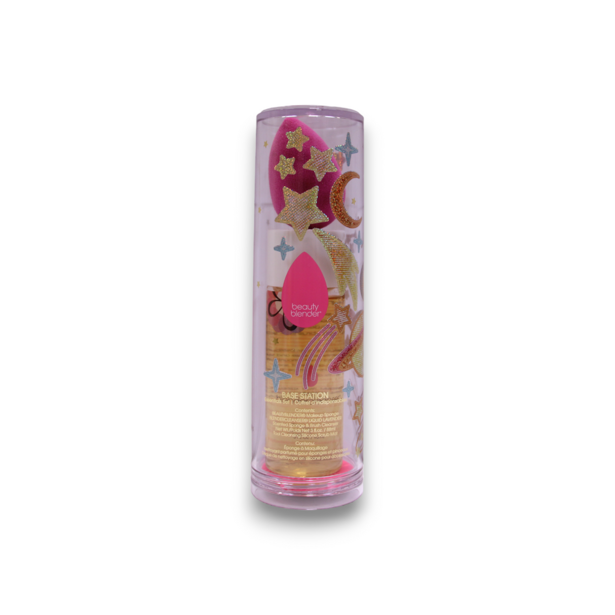 Pureness Set Beautyblender: Base Station, Makeup Sponge, Violet + Base Station, Brush & Sponge Cleanser Lotion, 90 ml + Beautyblender, Cleansing, Cleansing Pads - Feel You