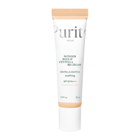 Purito Seoul - Wonder Releaf Centella BB Cream SPF30 PA+++ #13 Neutral Ivory - BB Cream with Centella Asiatica - 30ml - Feel You