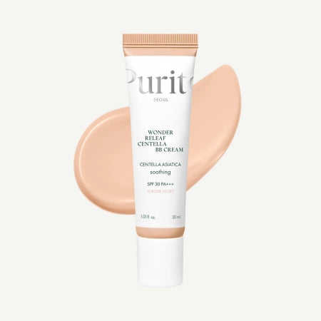Purito Seoul - Wonder Releaf Centella BB Cream SPF30 PA+++ #15 Rose Ivory - BB Cream with Centella asiatica - 30ml - Feel You
