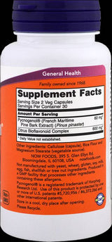 Pycnogenol 30 mg - 60 капсули - Feel You