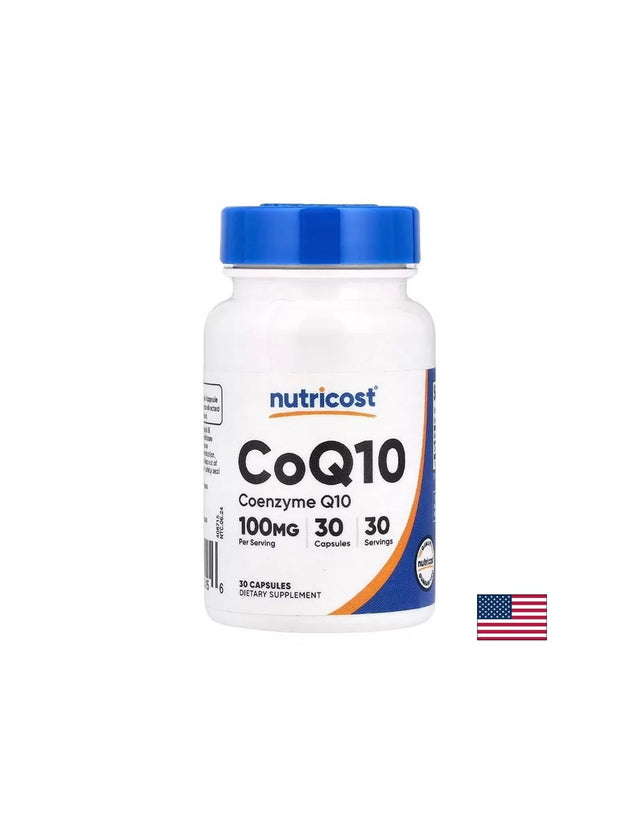 Коензим Q10 – Енергия и сърдечна подкрепа, 100 mg, 30 капсули - Feel You
