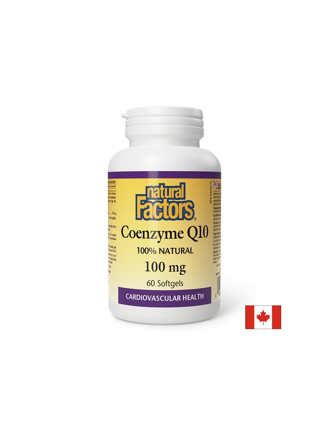 Антиоксидант, за здраво сърце - Коензим Q10, 100 mg х 60 софтгел капсули - Feel You