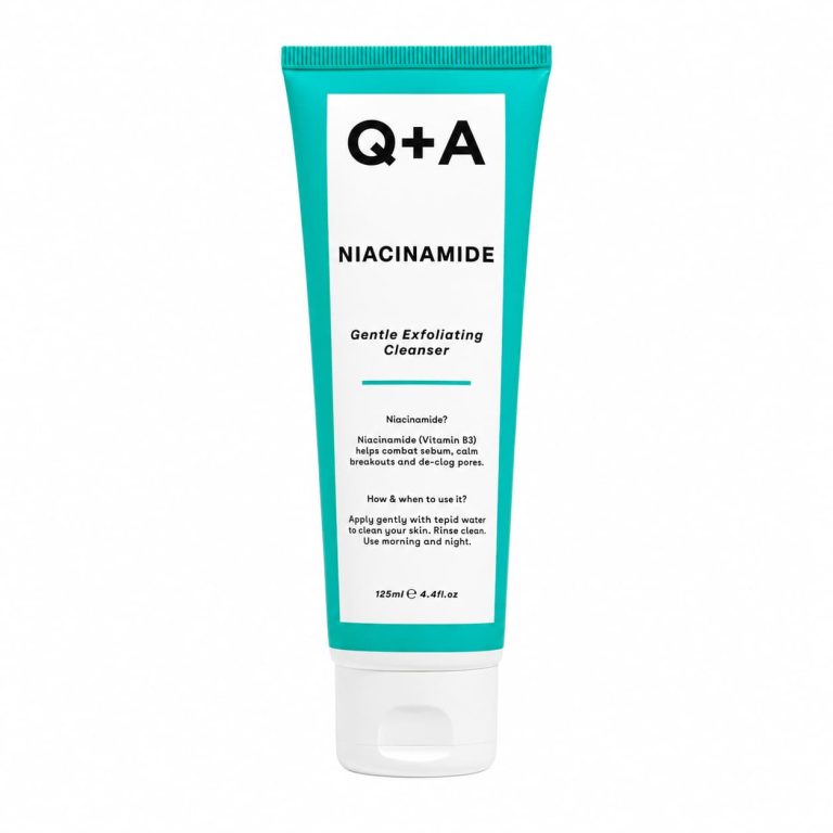 Q+A - Niacinamide Exfoliating Cleanser, 125ml