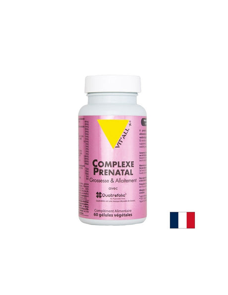 Комплекс за бременни и кърмачки с Quatrefolic® (високоусвоима фолиева киселина), 60 капсули - Feel You