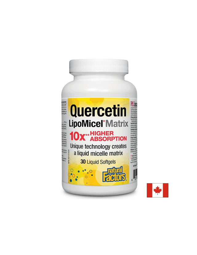Quercetin 250 mg LipoMicel Matrix - 30 Гел капсули - Feel You