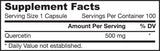 Quercetin 500 mg - 200 капсули - Feel You