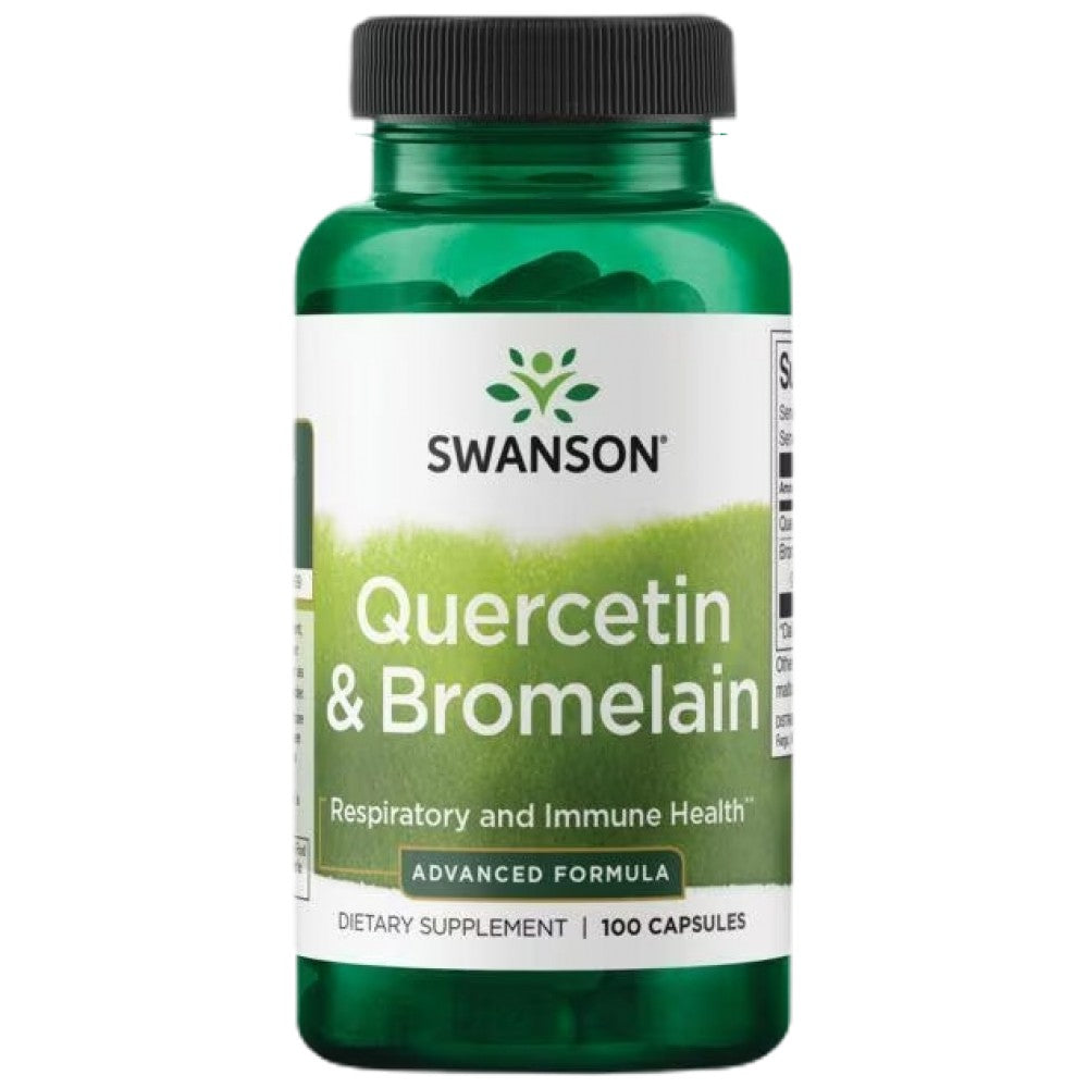Quercetin & Bromelain - Advanced Formula - 100 капсули - Feel You