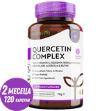 Quercetin Complex with Bromelain 120 VCaps. Nutravita - Feel You