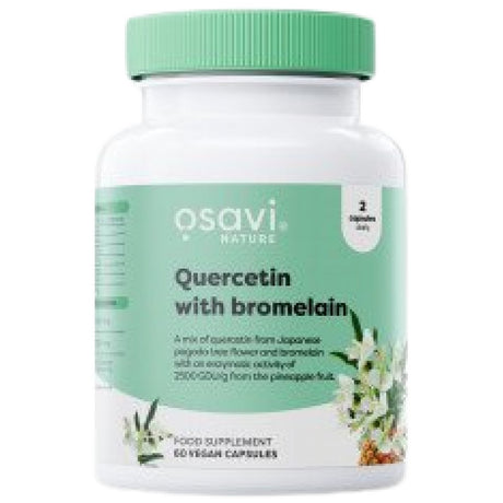 Quercetin with Bromelain - 60 капсули - Feel You