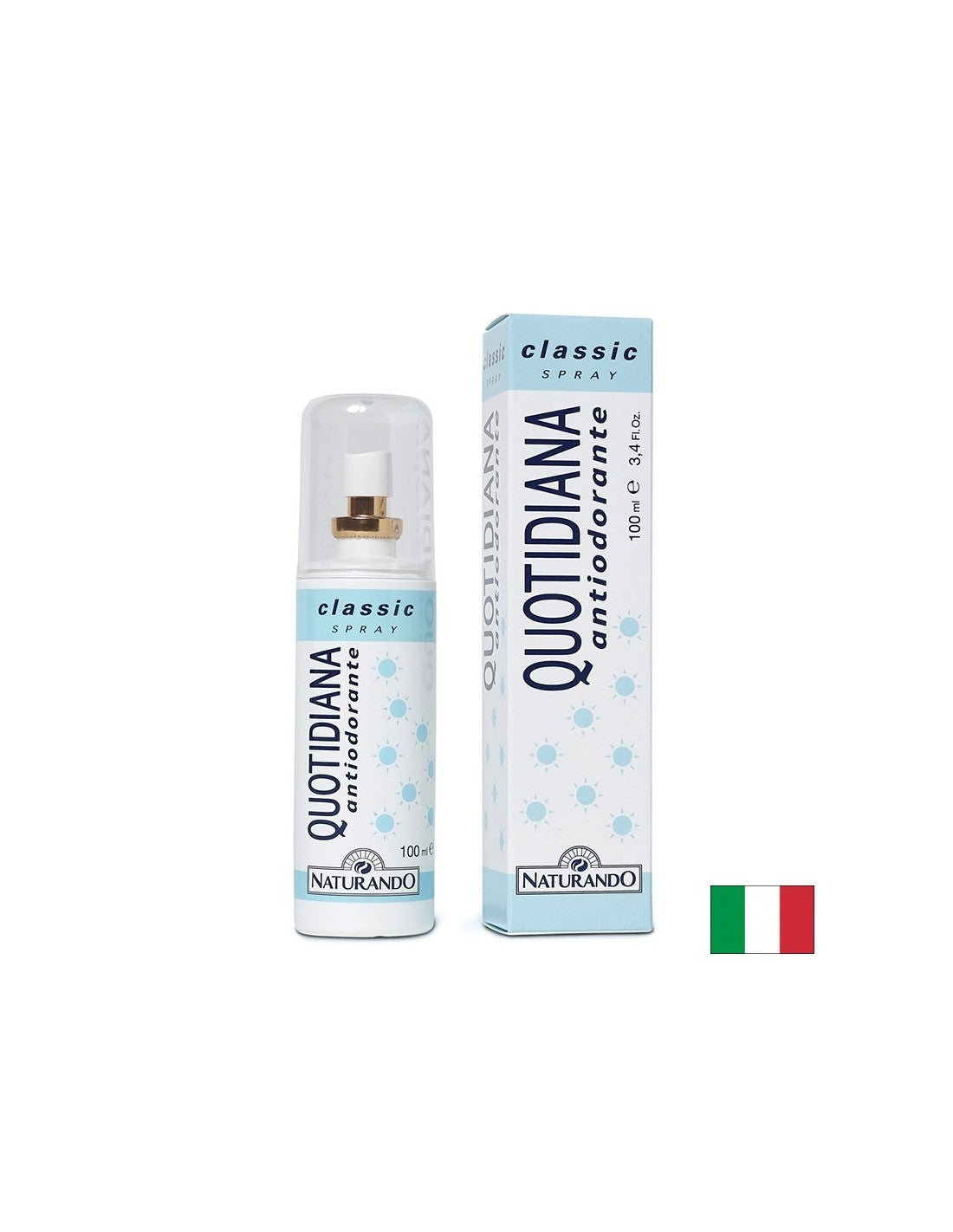 Quotidiana Classic – Дезодорант против изпотяване с градински чай, 100 ml - Feel You