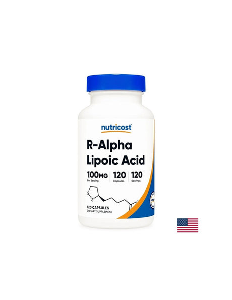 Диабет и периферна невропатия - R- Алфа-липоева киселина, 100 mg х 120 капсули - Feel You