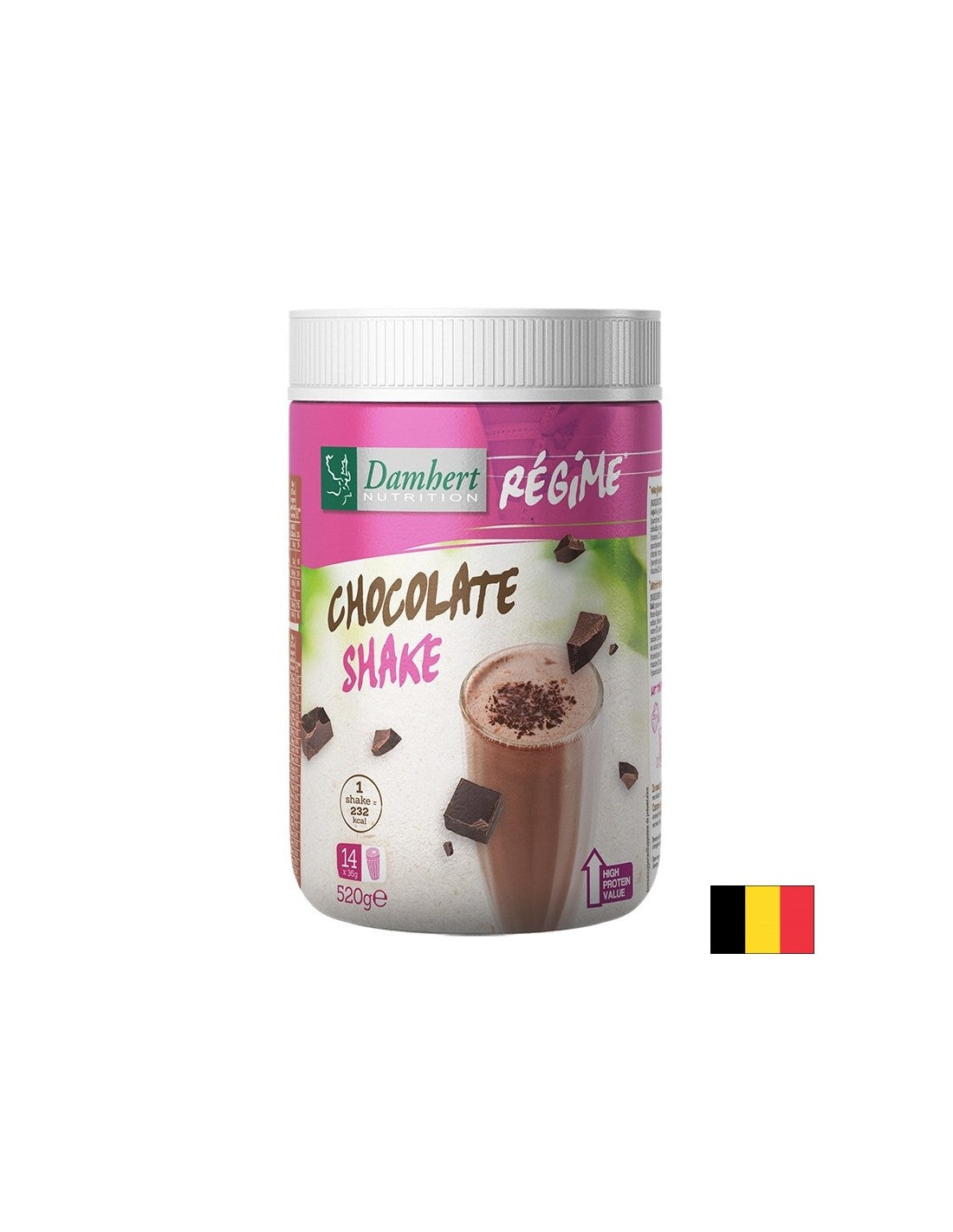 Шоколадов протеинов шейк за отслабване Régime, 520 g, 14 дози - Feel You