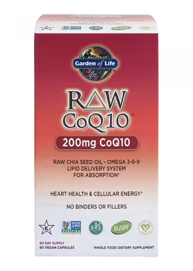 RAW CoQ10 200 mg - 60 капсули - Feel You
