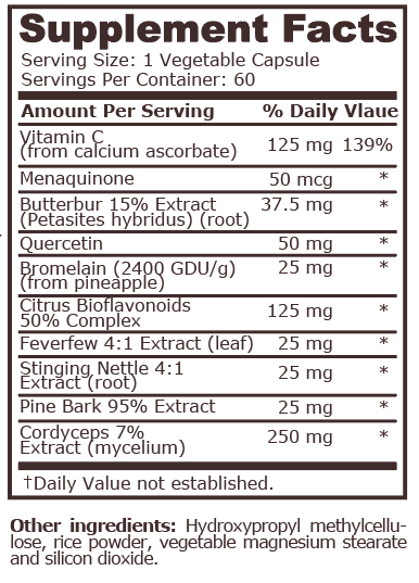 RESPIRATORY SUPPORT - 60 Capsules