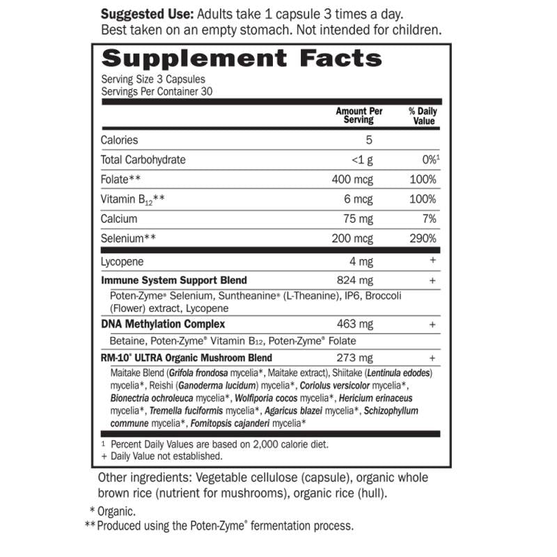 RM-10 Ultra | Immune System Support - 90 капсули - Feel You