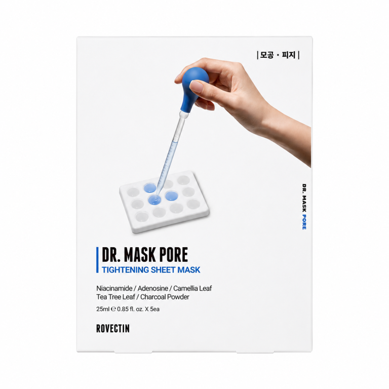 ROVECTIN - Dr. Mask Pore Tightening Sheet Mask, 5 sheets - Feel You