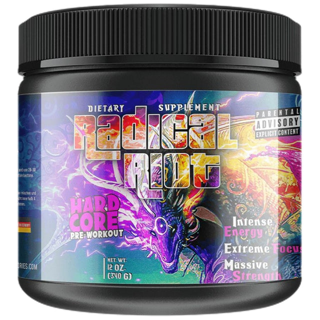 Radical Riot V3 Hardcore Pre Workout - 340 грама - Feel You