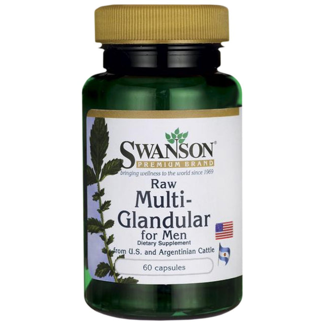 Raw Multi-Glandular For Men 450 mg 60 капсули - Feel You